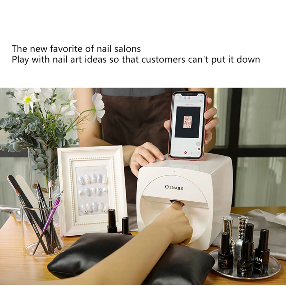 Smart Professional Mobile 3D Nail Printer Machine For Beauty Salon Or Home  Use Print Art Printing Equipment Intelligent DIY - AliExpress