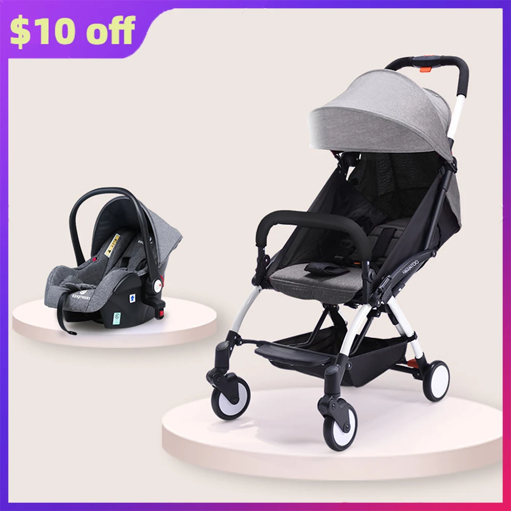 

High Quality Baby Stroller 3 in 1 Safe Comfortable Infant Strollers High Landview Baby Pram Bebe Pushchair Plus 2020 Hot Gifts