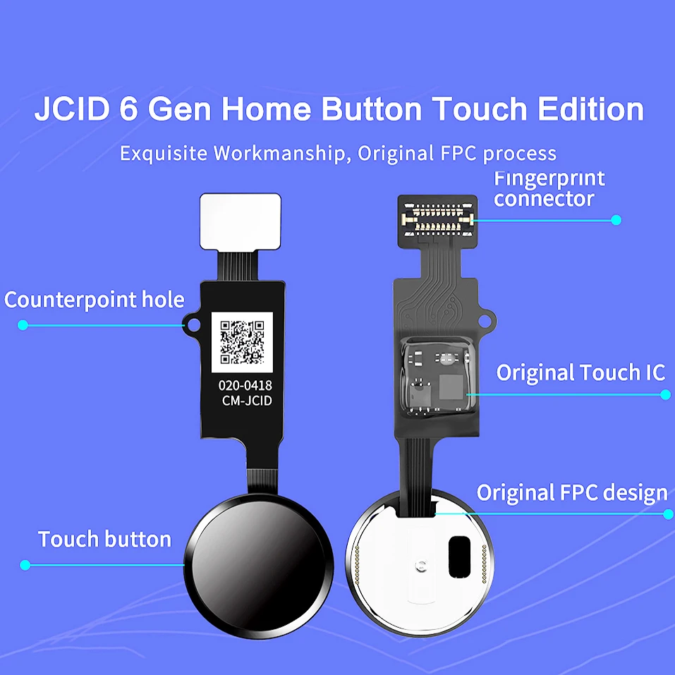 6th Generation Universal Home Button Flex for iPhone 7 8 Plus SE