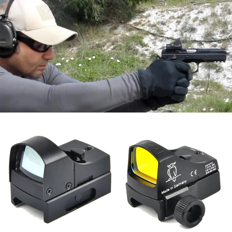 Doctor Sight ||| Red Dot Rifle Scope Micro Reflex Holographic Optics Hunting Scopes Airsoft Mini Dot|Оптические прицелы| |