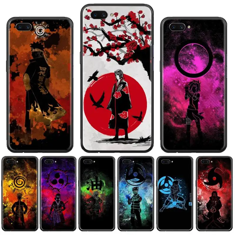 

Naruto Itachi Kakashi Akatsuki Phone Case For OPPO F 1S 7 9 K1 A77 F3 RENO F11 A5 A9 2020 A73S R15 REALME PRO