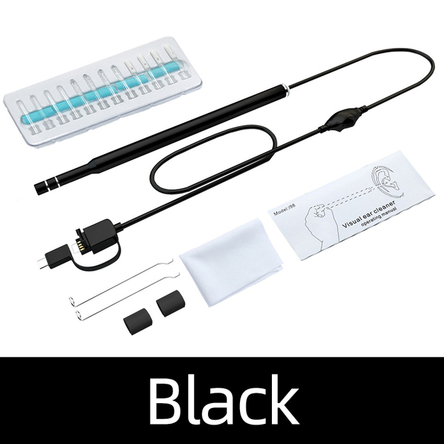Mini Clean Ear Endoscope Camera for Smartphone Android Borescope Mobile Otoscope Probe Micro Endoscopic Camera Endoscope