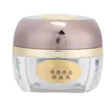 Матовые тени для век, линия для век, черная пудра, пигмент для татуировки, смешивание цветов, подводка для глаз, черная пудра, аксессуары для татуировки, 5 г, макияж для глаз