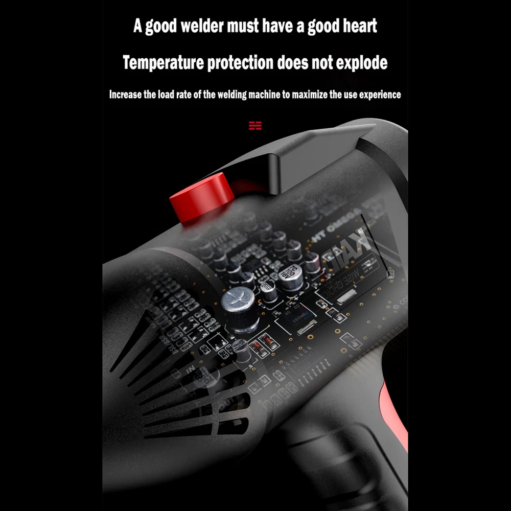 Máquina de soldadura manual por arco eléctrico herramienta de soldador digital automático soldadura de 2 ~ 14mm, 220V, 4000W