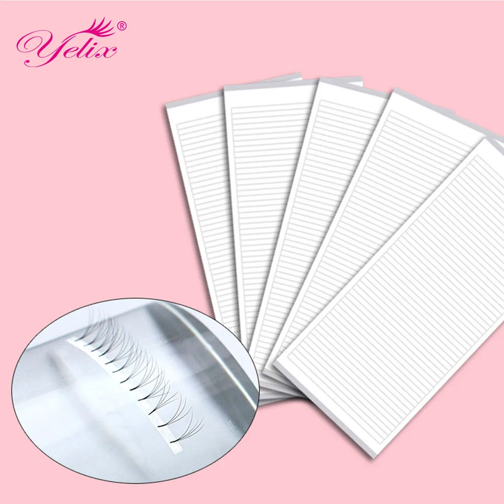 Tapes Extension-Supplies Volume-Eyelash Sticky-Strip-Lash Easy-Fan Storage Yelix-250-Strips
