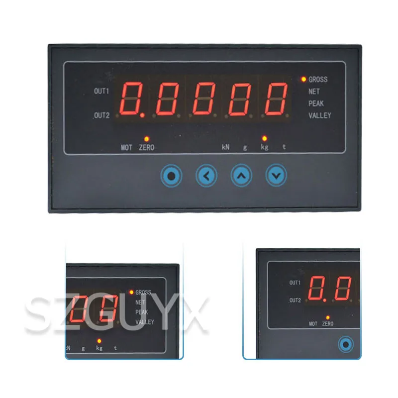 

Commercial weighing indicator High precision weight gravity Force measurement Display table Can be used with load cells