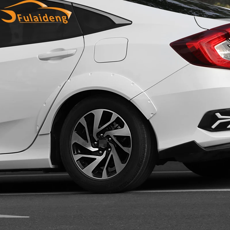 10 шт. для Honda Civic- колесо для бровей крыло заклепки Стиль внедорожный чехол для колеса аксессуары для стайлинга автомобиля