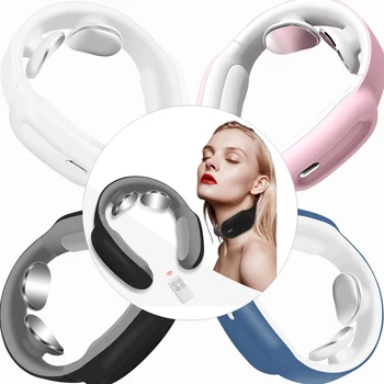 

Smart Electric Neck and Shoulder Massager, Intelligent Neck Relax muscles Massager with Heat Cordless pulse Massage Pain Relief