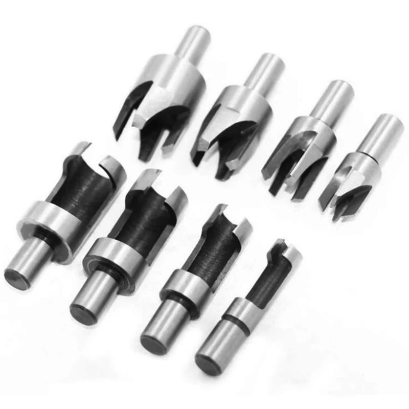 

Wood Plug Hole Cutter Set Dowel Plug Hole Cutting Tools Set Plug Cutter Saw With 10mm Shank High Carbon Steel Cutting Drill Bit