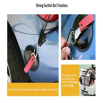 

Car tightener Suction Cup Suction cup 2Pcs Portable New Vacuum Red Useful