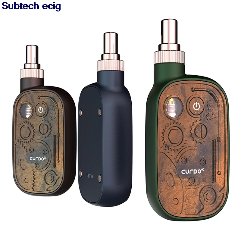 

Original Curdo Viktor Kit Built-in 400mAh VV Voltage Variable Box Mod with 1.0ml Cartridges for 510 thread CBD Thick Oil tank