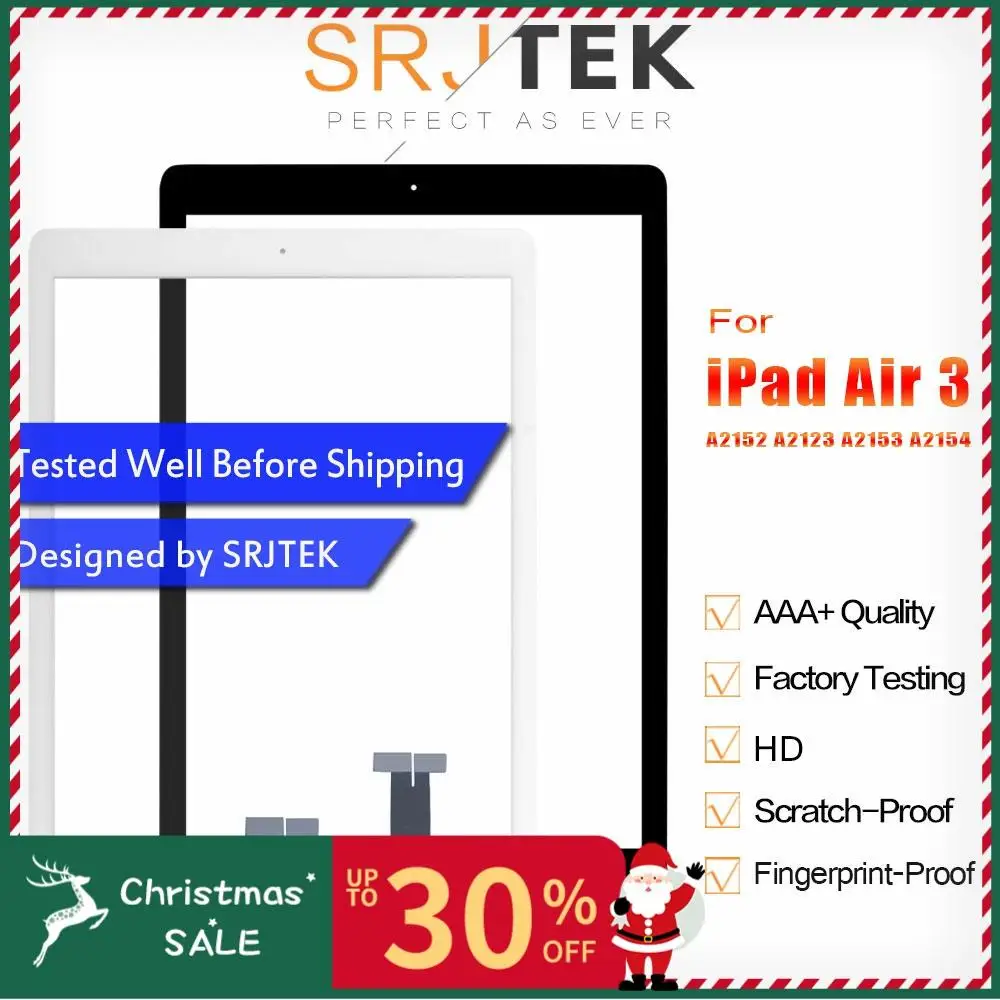 Для iPad Air 3 сенсорный экран Digitzer экран для iPad Air3 сенсорный экран стеклянная панель Замена A2152 A2123 A2153 A2154