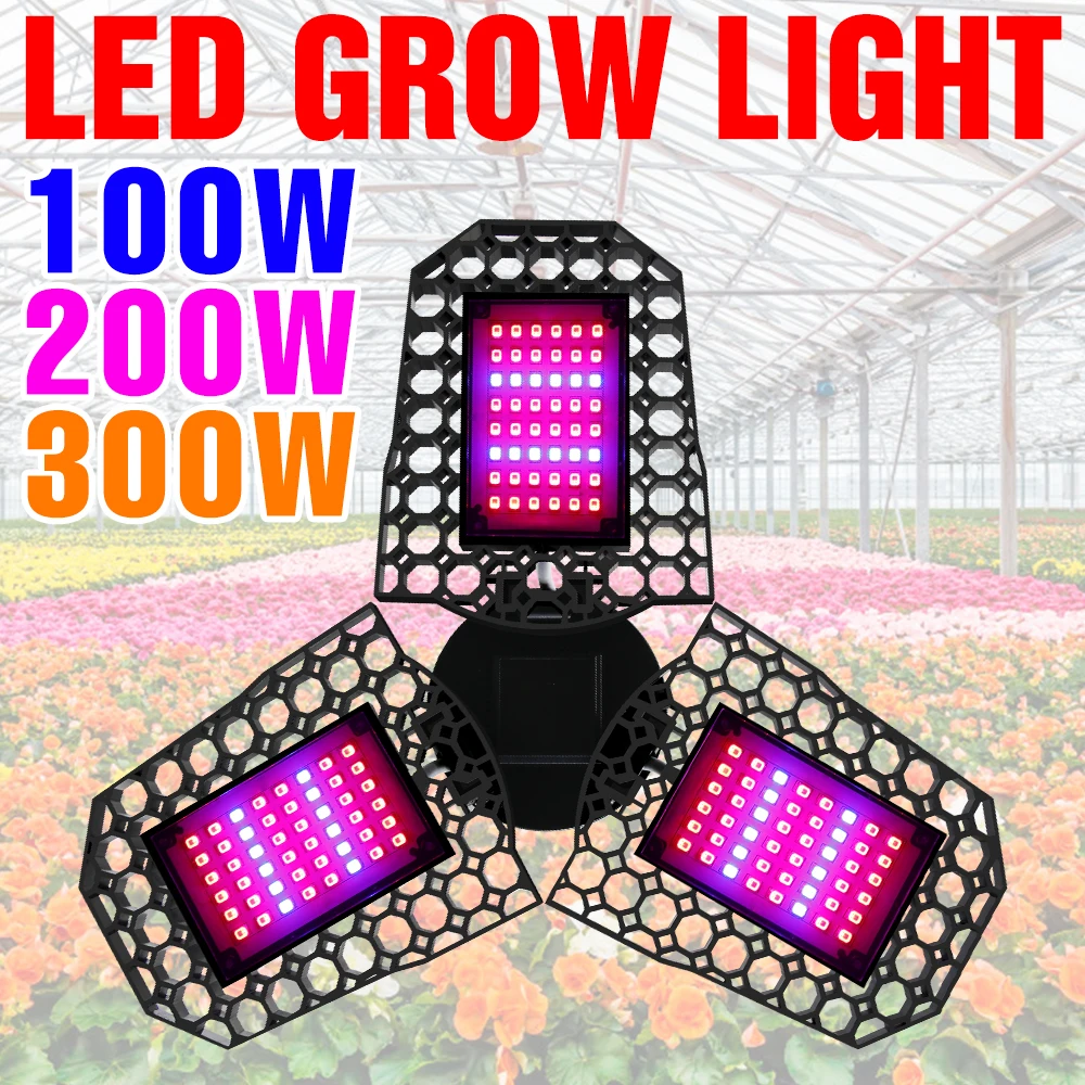 Description Picture 2 of itemLED Plant Light Full Spectrum Phytolamp Greenhouse Tent Grow Light For Seedlings Indoor Flower Seeds Hydroponic Cultivation Lamp