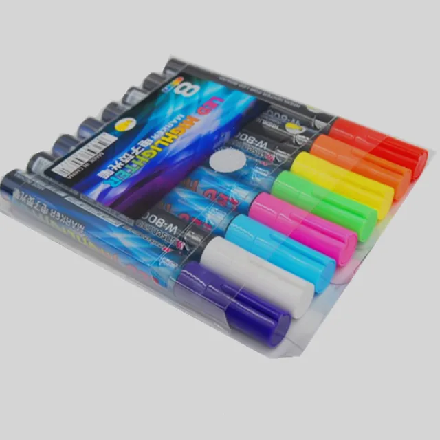 2021 Új 1Pc Led Kiemelő Jelek Pen Queen Méhek Jelölő Toll 135 Mm*4Mm 4Colors Opcionális Ferde Nib Paintsbrush Méhész Eszközök - Image 3