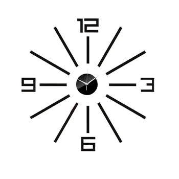 

DIY Creative Wall Clock Acrylic Mute Living Room Bedroom Decoration Wall Stickers Clocks Fashion Wall Clocks