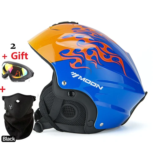 Ceny New Moon marka Ultralight damski kask narciarski mężczyźni profesjonalne zimowe Snowboard kask kobiet śnieg Skate kaski dzieci chłopcy Skate