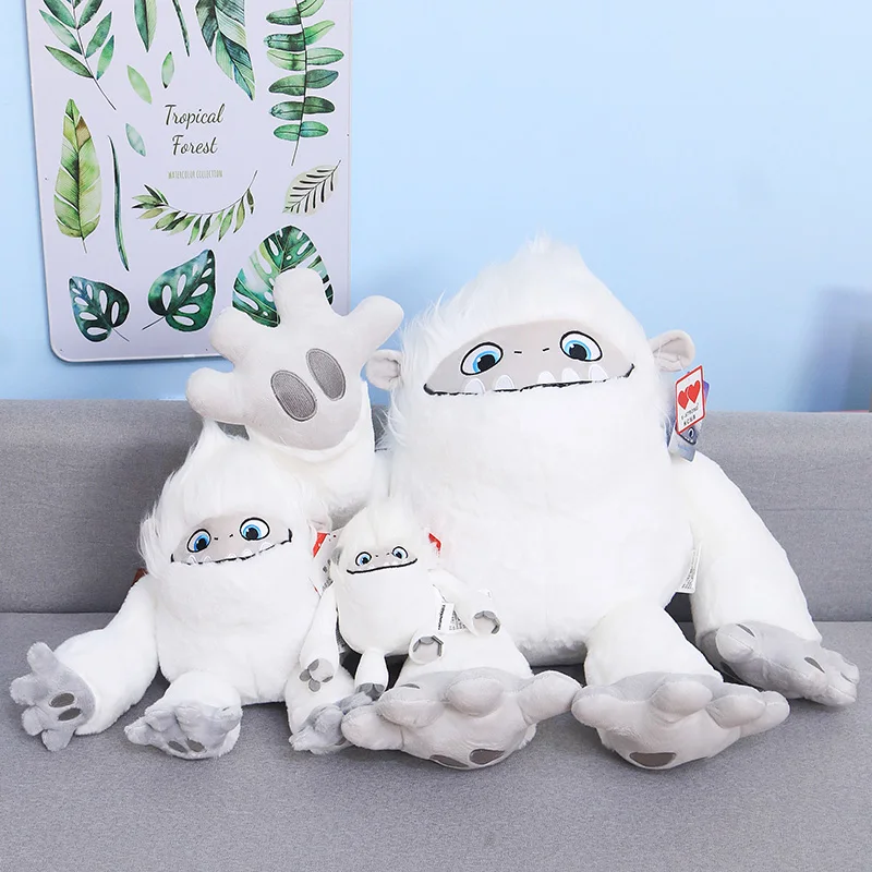 Original Stuffed White yeti Monsters Plush Toy Abominable Soft Doll Anime  Movie Character Kids Toys Birthday Gift for Boy - AliExpress