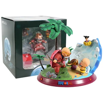 

Dragon Ball Z Master Roshi & Kid Krillin Son Goku GK Statue Figure DBZ Model Toy