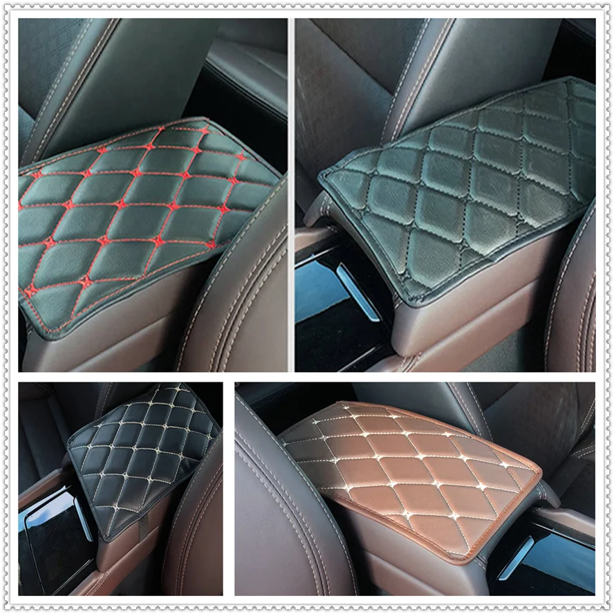 

Car Armrest Mat Auto Storage Box Arm rest Pad Cushion Pad for Volkswagen vw Touran 1.4 Fox 1.2 Touareg2 GolfA5 GT MK7 Golf 7