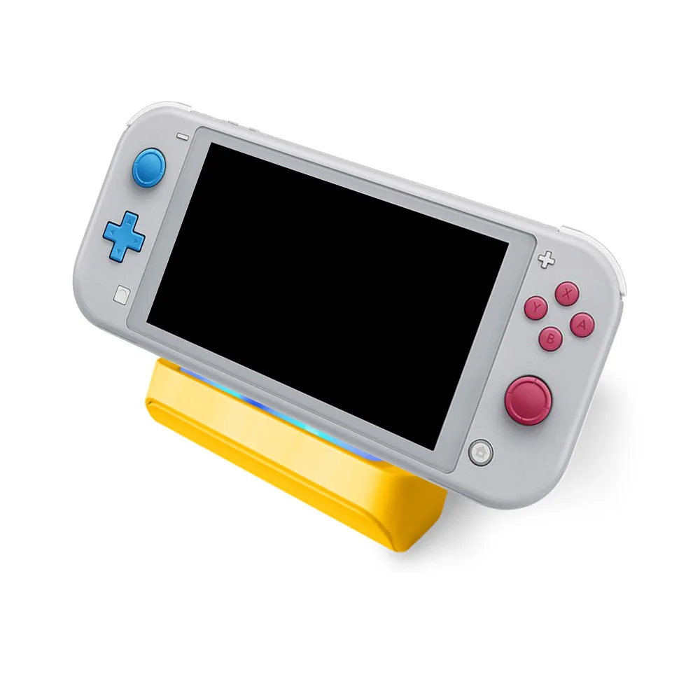 Besegad usb type-C зарядная док-станция для Nintendo Switch Lite консоль портативное зарядное устройство Подставка для NS Switch Lite гаджеты