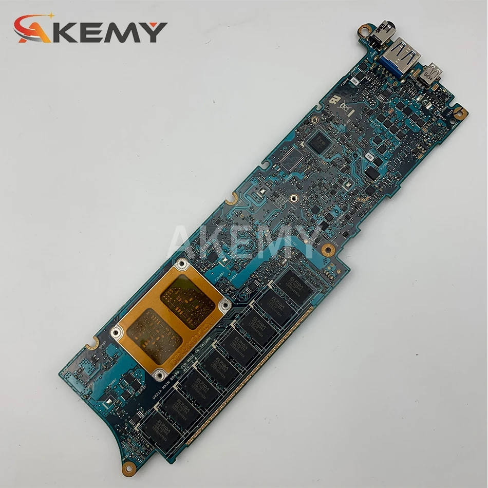 Akemy UX21A I7-3517 CPU 4GB RAM mainboard REV 2.0 For Asus UX21 UX21A Laptop motherboard 100% Tested Working