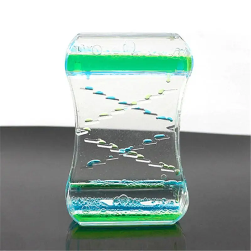 Антистрессовая игрушка-Непоседа двухцветная масляная капля лестница жидкая Капля воды сенсорная K1MA
