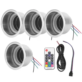 

Drinks Holders 4pcs DC 12V RGB LED with Remote Control Car Beverage Bottle Cup Holders for Marine RV Truck bekerhouder auto