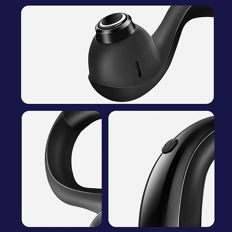 Wireless Bluetooth Headset TWS Hanging Ear 5 0 Mini Business Sports Headset
