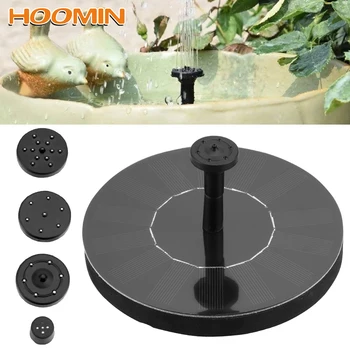 

HOOMIN Mini Garden Patio Decor Fountain Solar Fountain Floating Fountain for Garden Pool Pond
