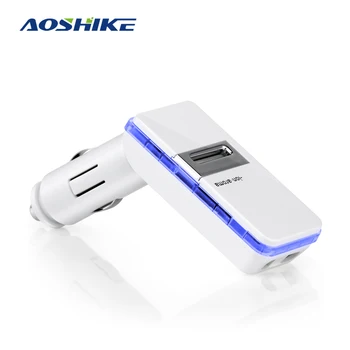 

AOSHIKE Dual USB Car Charger Adapter Car Air Purifier Bacteria Bad Odors Remover 90 Degree Folding DC 12V 18W Accessoire Voiture