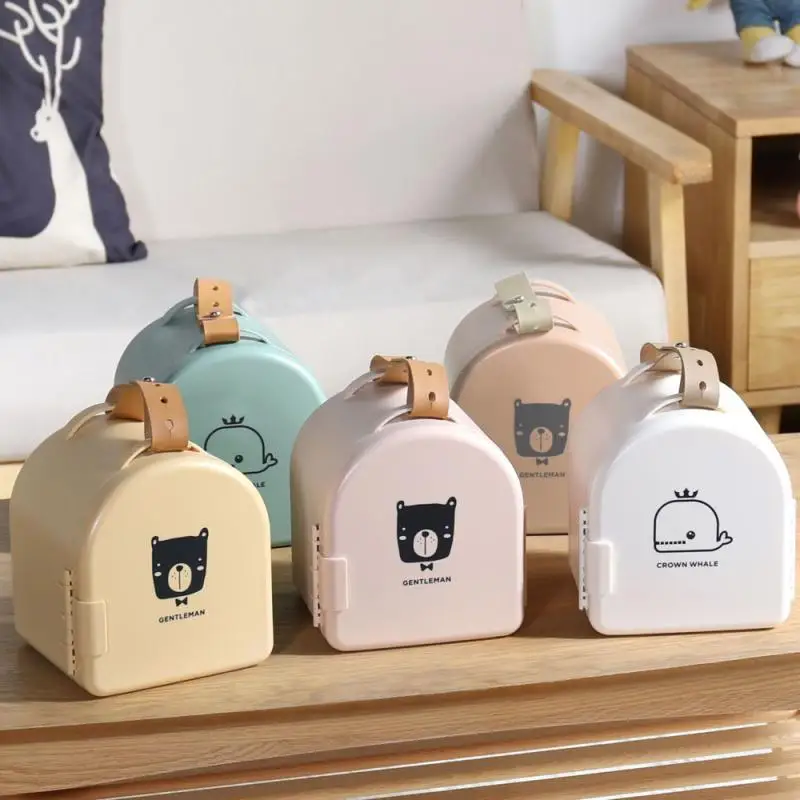 Caja de almacenamiento con forma de bolso para niños, organizador