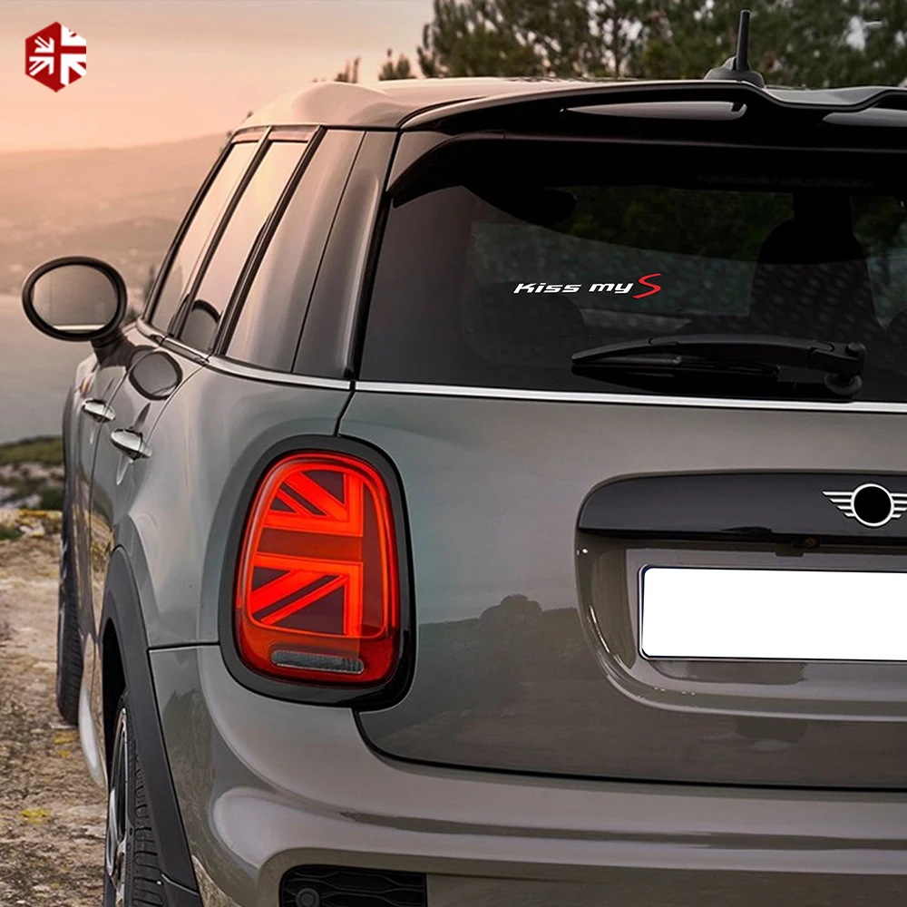 Поцелуй меня, футболка с принтом "автомобиль" окна Стикеры тела наклейка для MINI Cooper R50 R52 R53 R55 R56 R57 R58 R59 R60 R61 F54 F55 F56 F57 F60 аксессуары