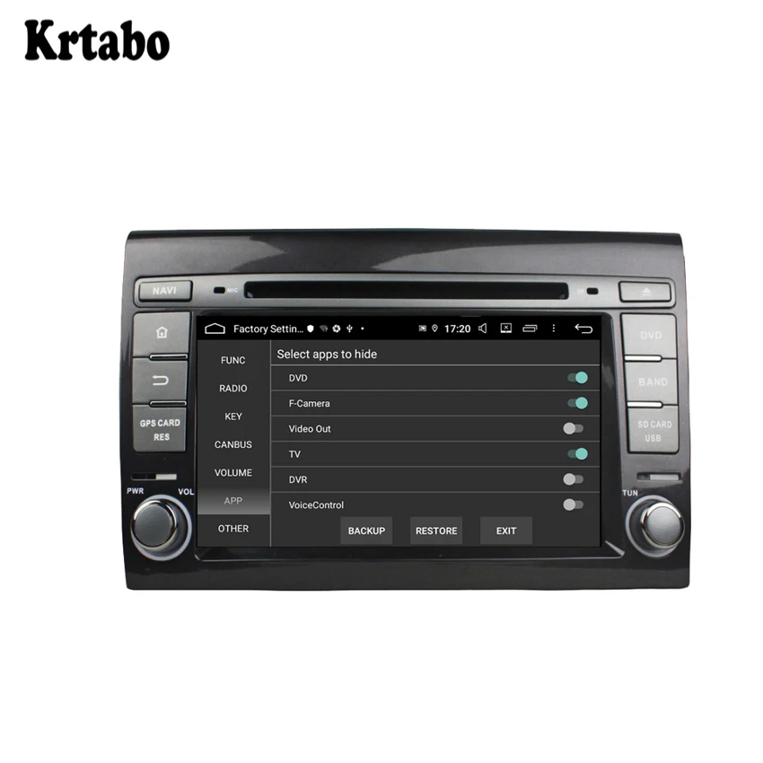 Для FIAT BRAVO 2007-2012 умный автомобиль HD навигация Реверсивный контроль изображения большой экран одна машина рекордер поддержка DVD
