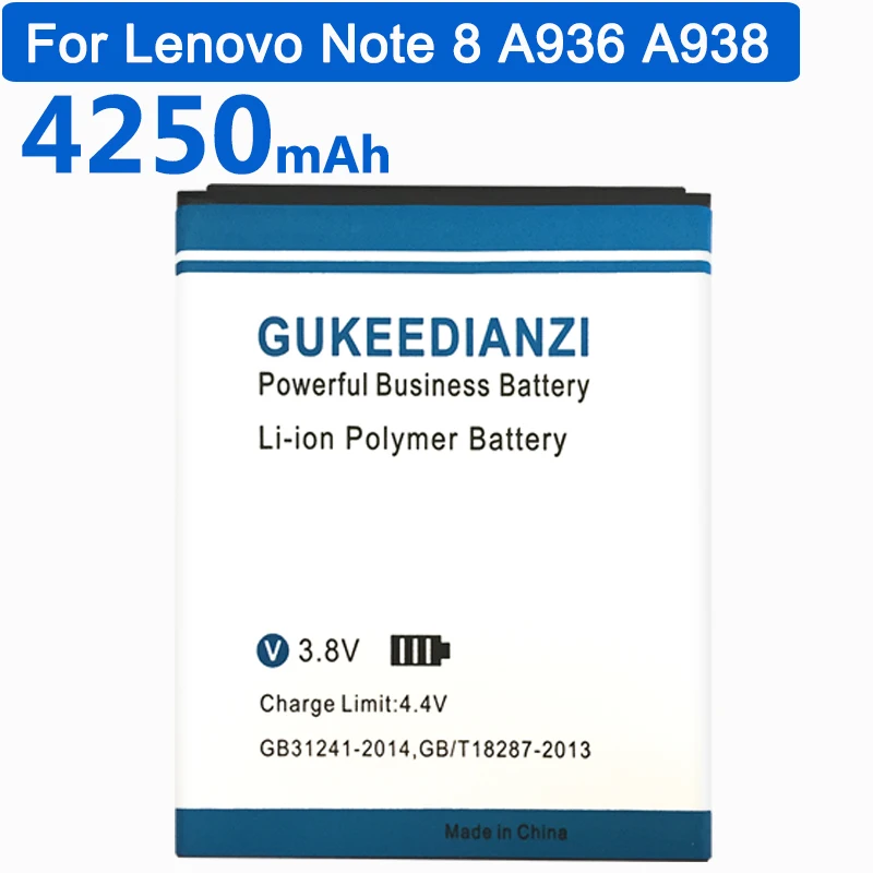 GUKEEDIANZI BL242 4250 мА/ч, Батарея для lenovo A6000 A6010 плюс K3 k30 Lemeng K3 K30-T K30-W запасная батарея для мобильного телефона