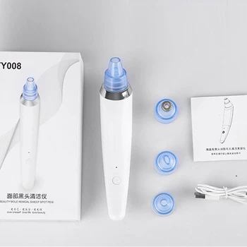 

Nose Pore Acne Pimple Removal Cleaner Facial Skin Blackhead Remover Extractor Clean Exfoliating Instrument Spot Cleaner