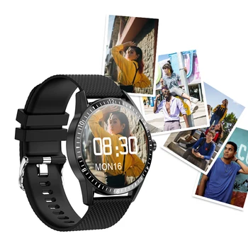 

smart watch men android iOS smartwatch fitness tracker relogio feminino relojes Dial Answer Call Blood Pressure monitor band