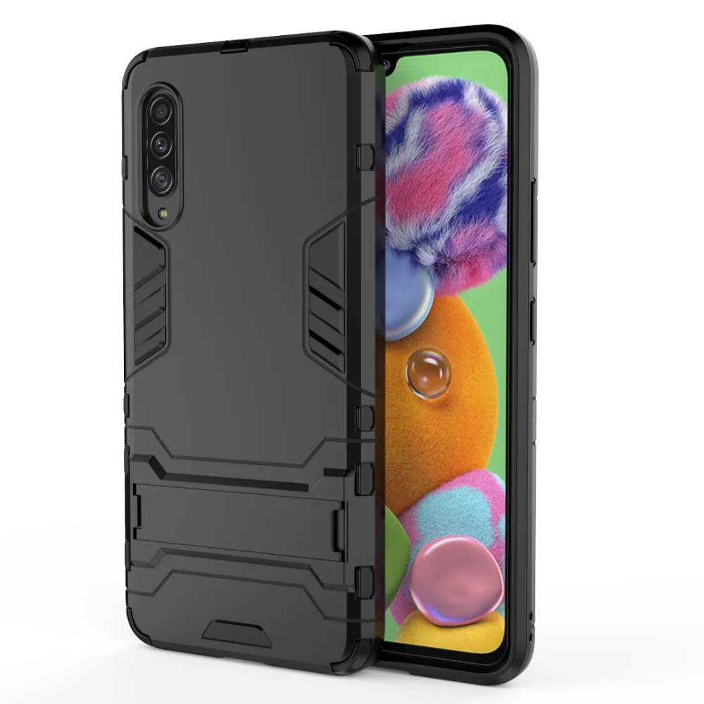 

Luxury Shockproof Phone Case For Samung A50 A70 A80 A90 A40 A60 A30 A10 M10 M20 M30 A5 A6 A7 A8 A9 2018 Support Back Cover Cases