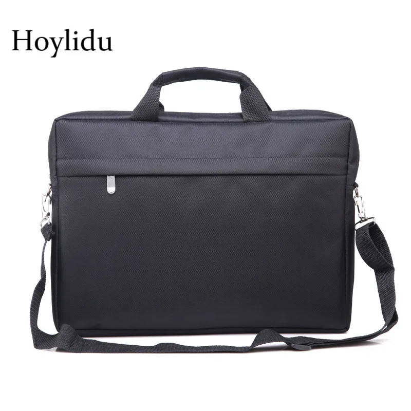 Men Briefcases Nylon Portable Business Handbag Waterproof Laptop Ipad