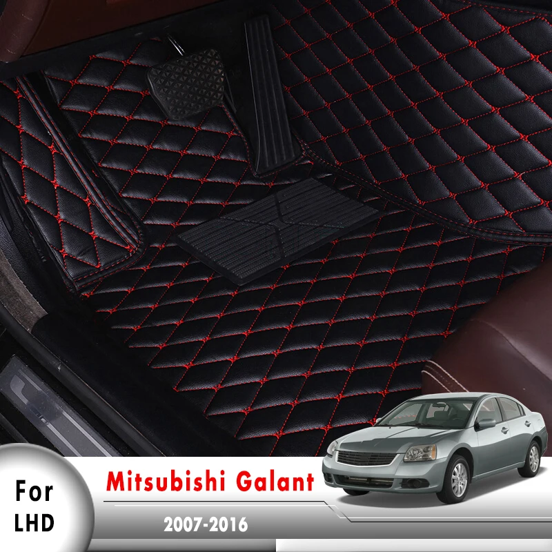Автомобильные коврики для Mitsubishi Galant 2016 2015 2014 2013 2012 2011 2010 2009 2008 2007 под заказ ног |