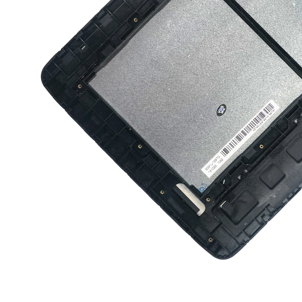 Протестированный 10,1 ''ЖК-дисплей для LG G Pad 10,1 V700 VK700 ЖК-экран дигитайзер Замена сенсорного монтажа части планшета рамка