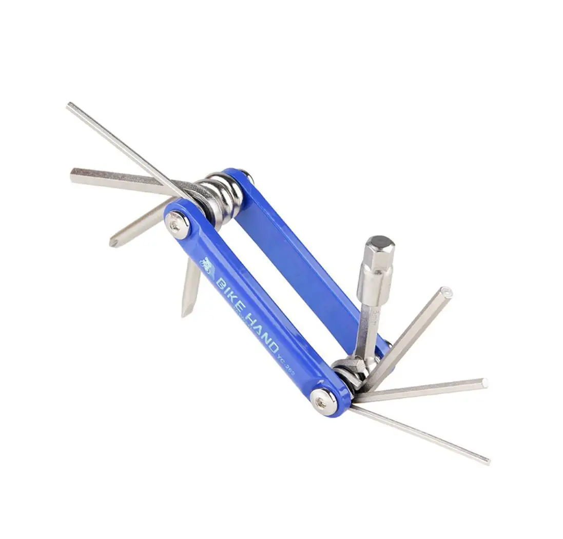 cheap Portable 9 in 1 Mountain Bicycle Cycling Multifunctional Multi Repair Tool Kit Cycling Multifunctional