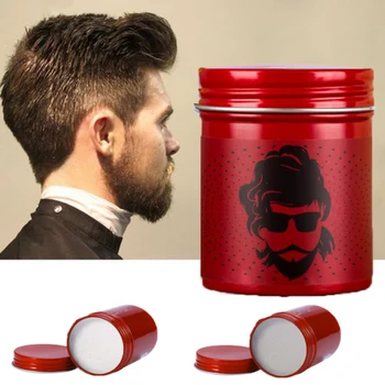 

Matte Hair Styling Wax Fresh Natural Moisturizing Long-Lasting Hair Finishing Gel Cream Styling Tool Men Hair Clay Color