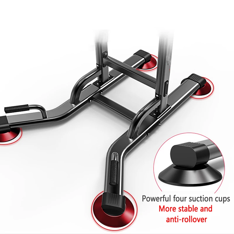 US $138.91 Multifunction Adjustable Single Parallel Bars Fitness Equipment 6206B Indoor Horizontal Bar Pullups Slip Resistant