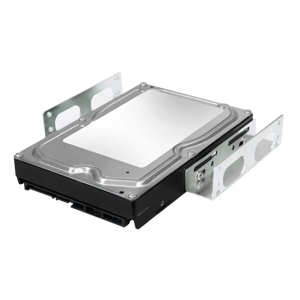 Internal Hard Drive Mounting Kit Convert Any 3.5 Inch HDD SSD Into One 5.25 Inch Drive Bay With Mounting Screws Included afbeelding