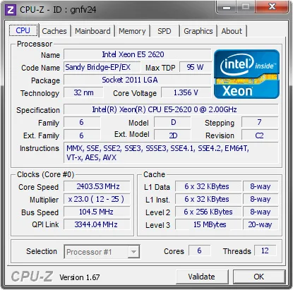 Intel ЦП Xeon E5-2620 e5 2620 SR0KW 2,0 ГГц 6-ядерный 15 м LGA2011 E5 2620 процессор может работать