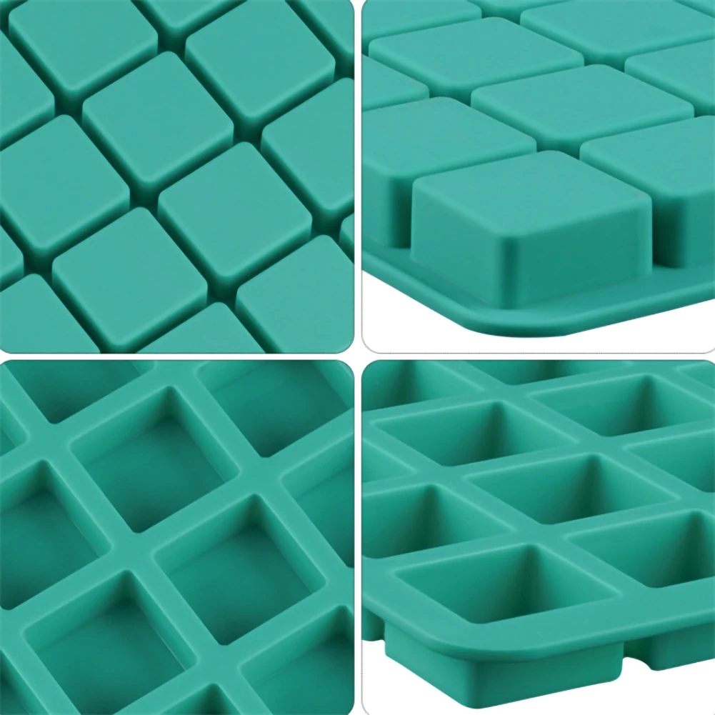 

DIY 40 Holes Silicone Chocolate Mold Mini Square Shape Cube Mold For Ice Cake Tray Candy Chocolate Pudding Jelly Party's Tools