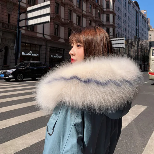 

Photo Shoot Down Jacket Women's 2019 Winter Korean-style Mid-length over-the-Knee Loose-Fit Cotton-padded Clothes Waist Hugging