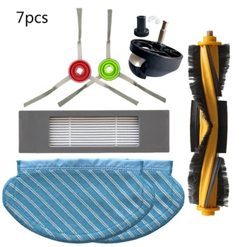 

Main Roller Side Brush Filter Disposable Wipe Wheel Drag Kit For Ecovacs Deebot OZMO 950 920 Vacuum Cleaner Tools Parts Replace