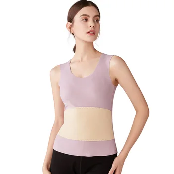 

Women's Winter Pajamas Thermal Underwear Tops Second Female Thermal Skin Warm and Body Slim Shaper Heating Skin Nourishing Top