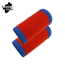 Спортивные Напульсники OEM логотип наручный баскетбольный нарукавник впитывающий пот нейлоновый трикотажный футбольный защитный образец одежды Customiz